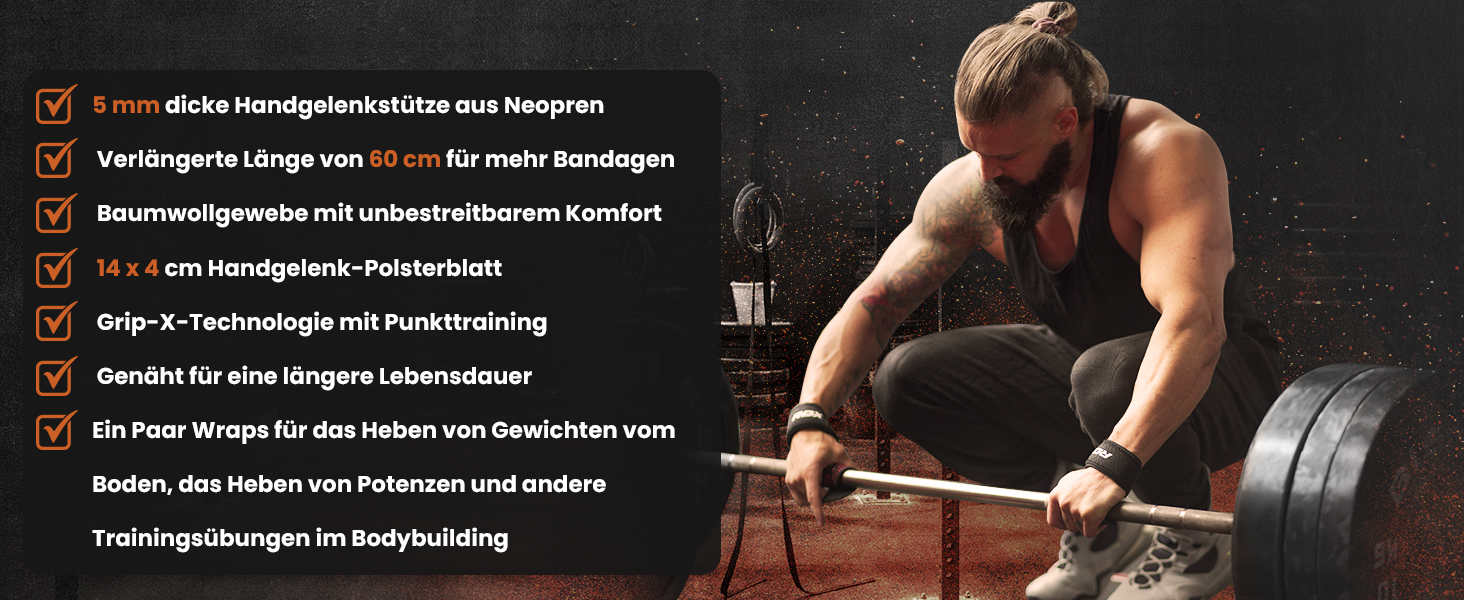 Ремінь для підйому ваги RDX Zughilfen, 60 см, для силових тренувань, бодібілдингу, пауерліфтингу, 5 мм, з підкладкою, захист зап'ястя, чоловічий/жіночий, червоний (з перфорацією)