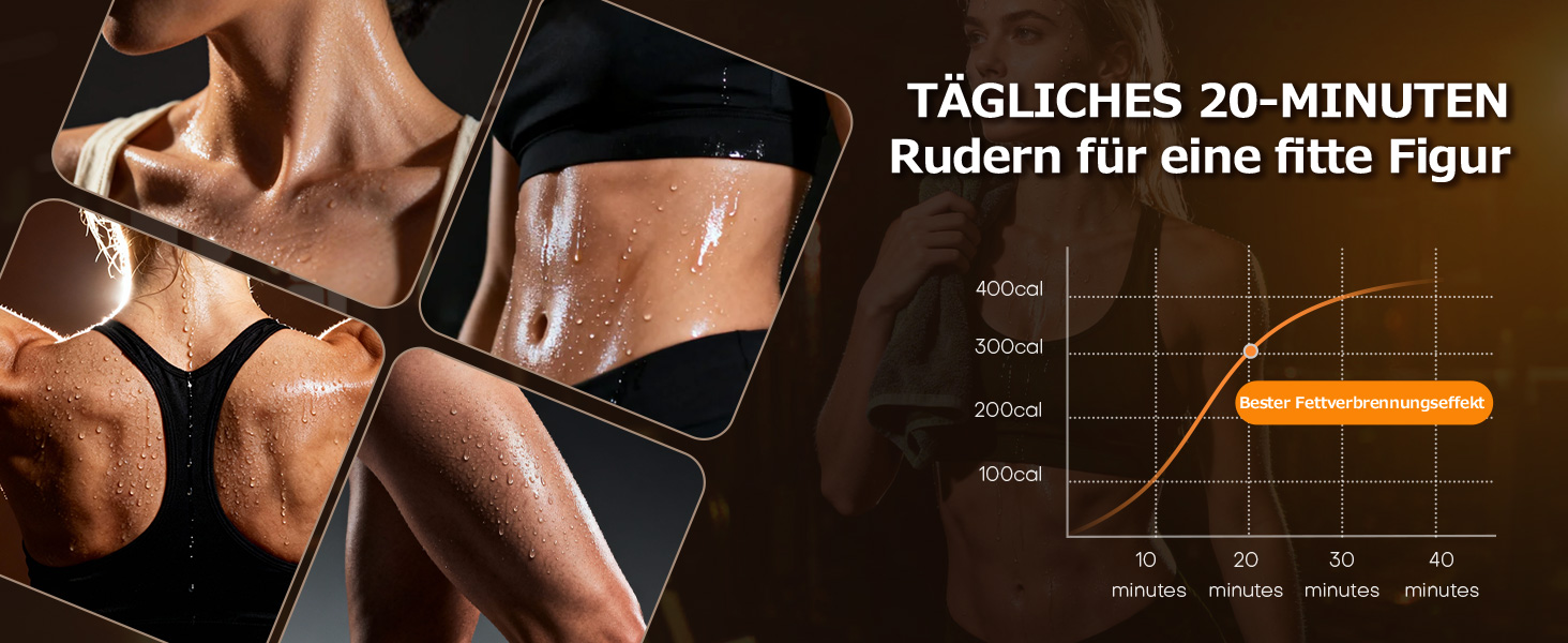 DMASUN Ручний тренажер для дому з магнітним опором, подвійними направляючими, підключенням до APP, 16 рівнів опору, LCD-дисплеєм, для кардіотренувань, до 160 кг, 32-рівнева електрична настройка (мережевий адаптер), дизайн під дерево