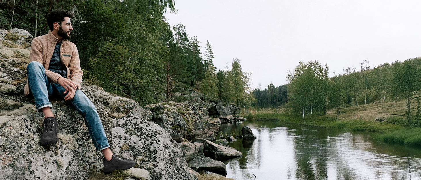 Черевики для трекінгу FitVille з широкою колодкою для чоловіків, Slip-On, Outdoor, з захистом стопи, дихаючі, для трейлу, з гнучкою застібкою, розмір 40-50, 44 EU, широка колодка, сірий колір