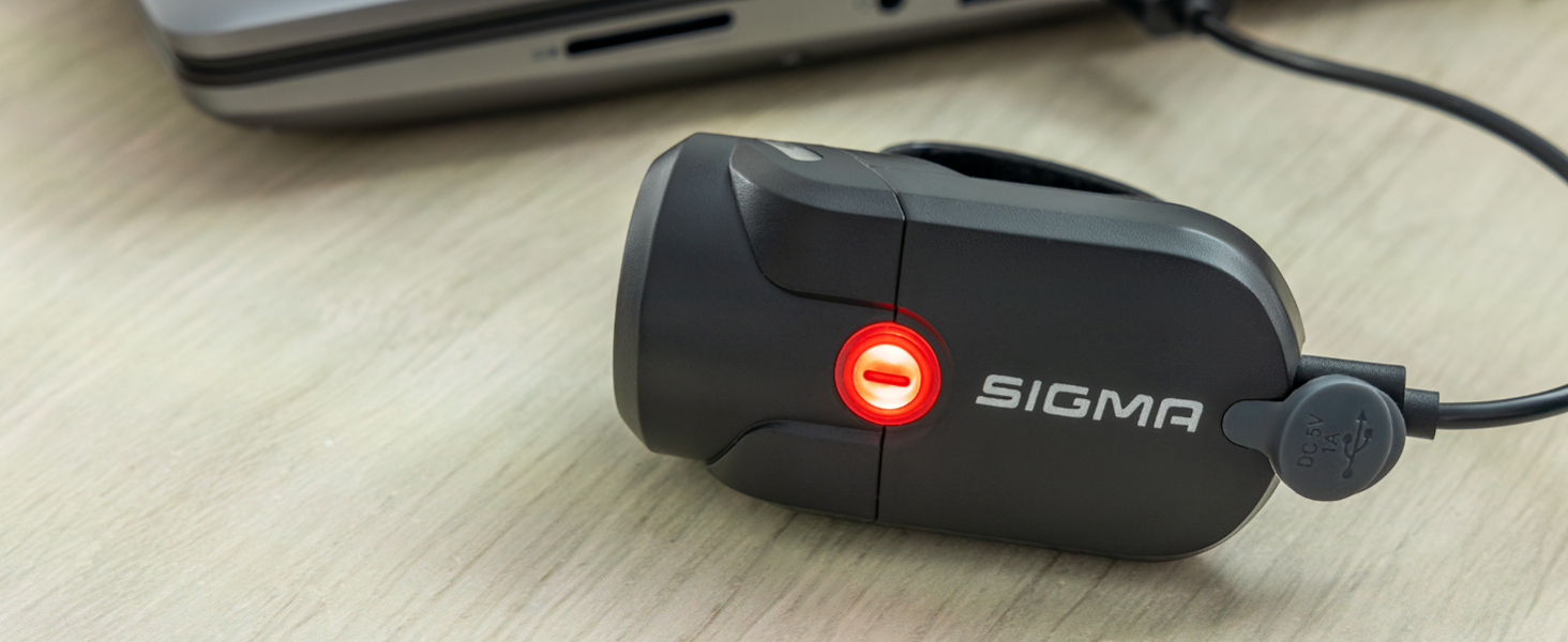 Світлодіодний набір велосипедних фар SIGMA Aura 35 і NUGGET II, переднє та заднє світло, водостійкі, на акумуляторі, StVZO