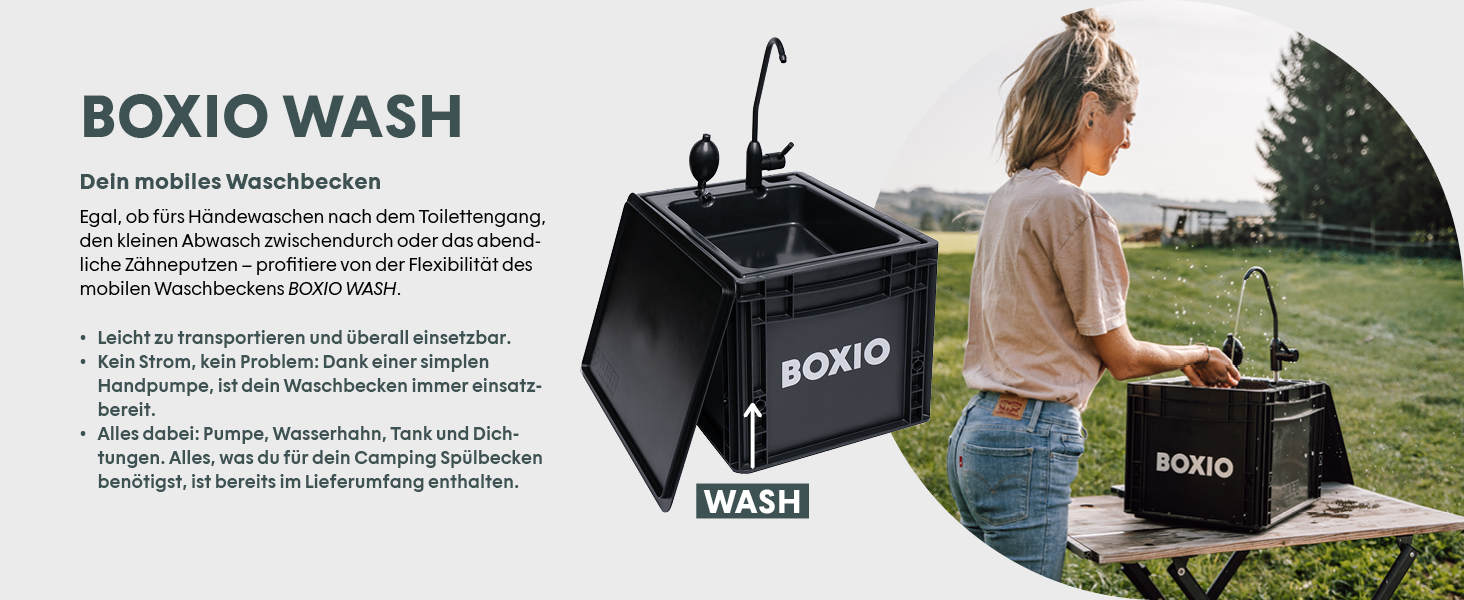 Складний кемпінговий стіл BOXIO 88x40 см: водостійкий, стабільний, регульований для кемпінгу, саду, балкона та автокемпінгу + сумка