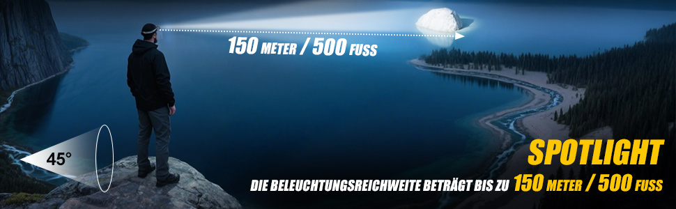 LED налобний ліхтар налобний ліхтар, перезаряжається, 9 LED, 1500mAh, кут нахилу 45°, 4 режими світла з датчиком руху, червоне світло, водонепроникний IPX4, для бігу вночі, піших прогулянок, кемпінгу, риболовлі, чорний