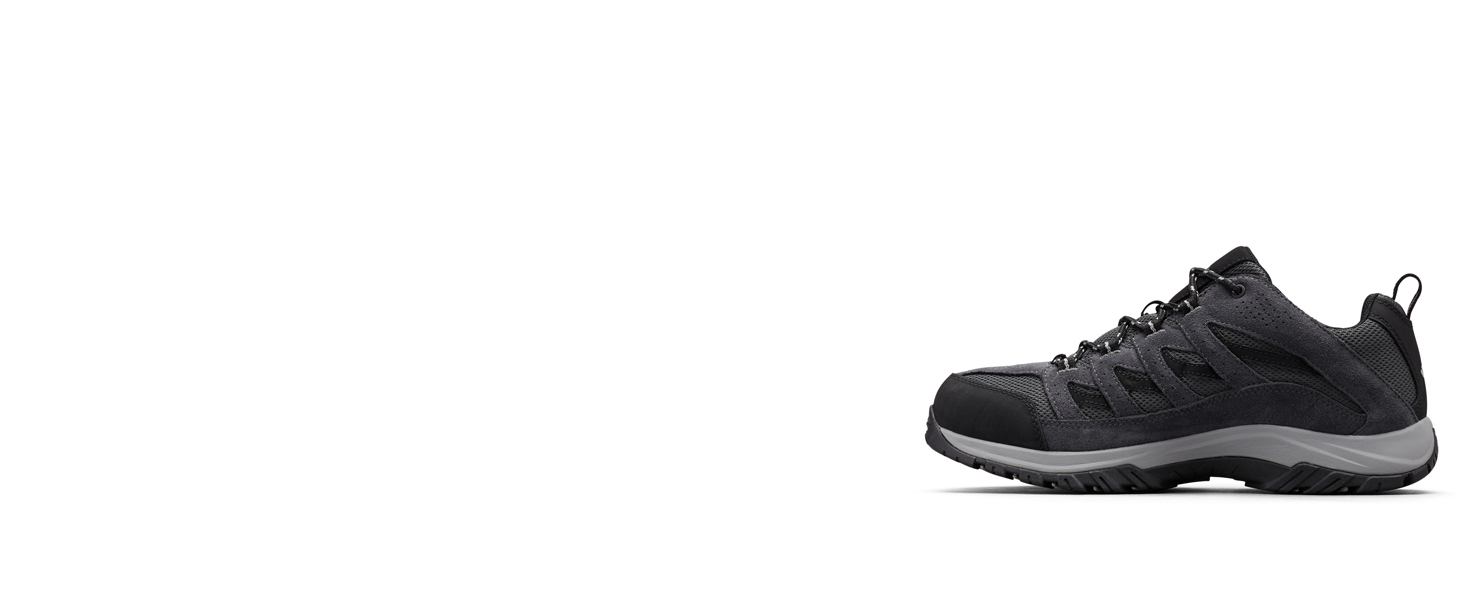 Чоловічі трекінгові черевики Columbia Crestwood 41 EU, сірий Columbia Grey