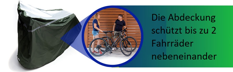 Гараж для велосипедів YardStash на 3 велосипеда - водовідштовхувальний захисний чохол з блискавкою та світловідбиваючими елементами XXL