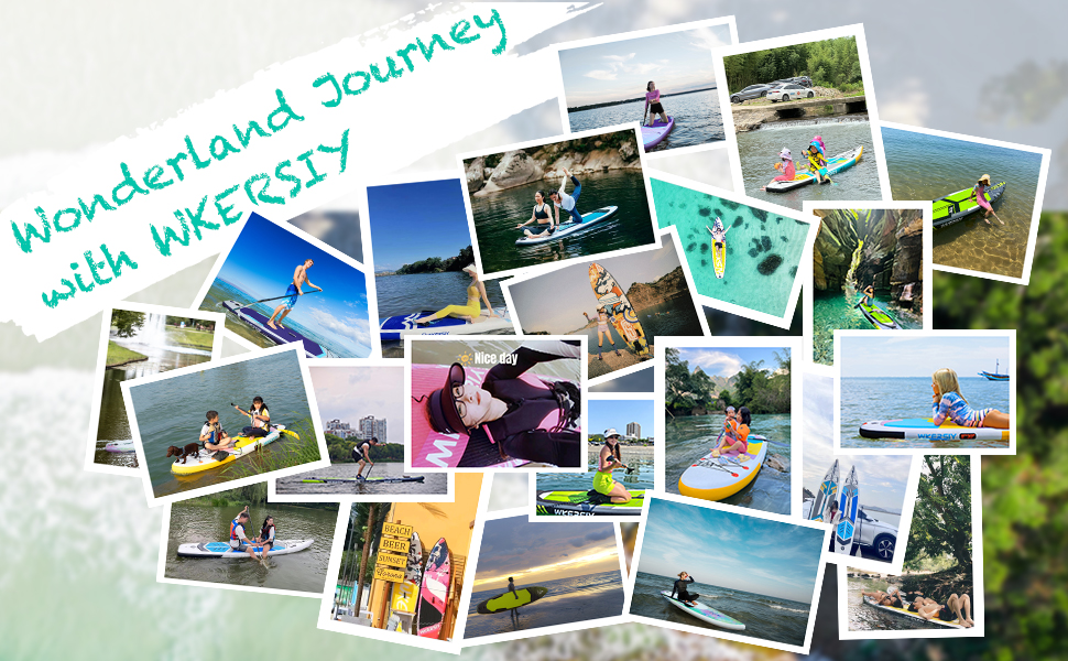 Надувний SUP Борд Allround 335см – Стабільний комплект Stand Up Paddle Board для початківців та професіоналів – Яскраве веслувальне дошка для йоги, риболовлі та відпочинку (Чорний)