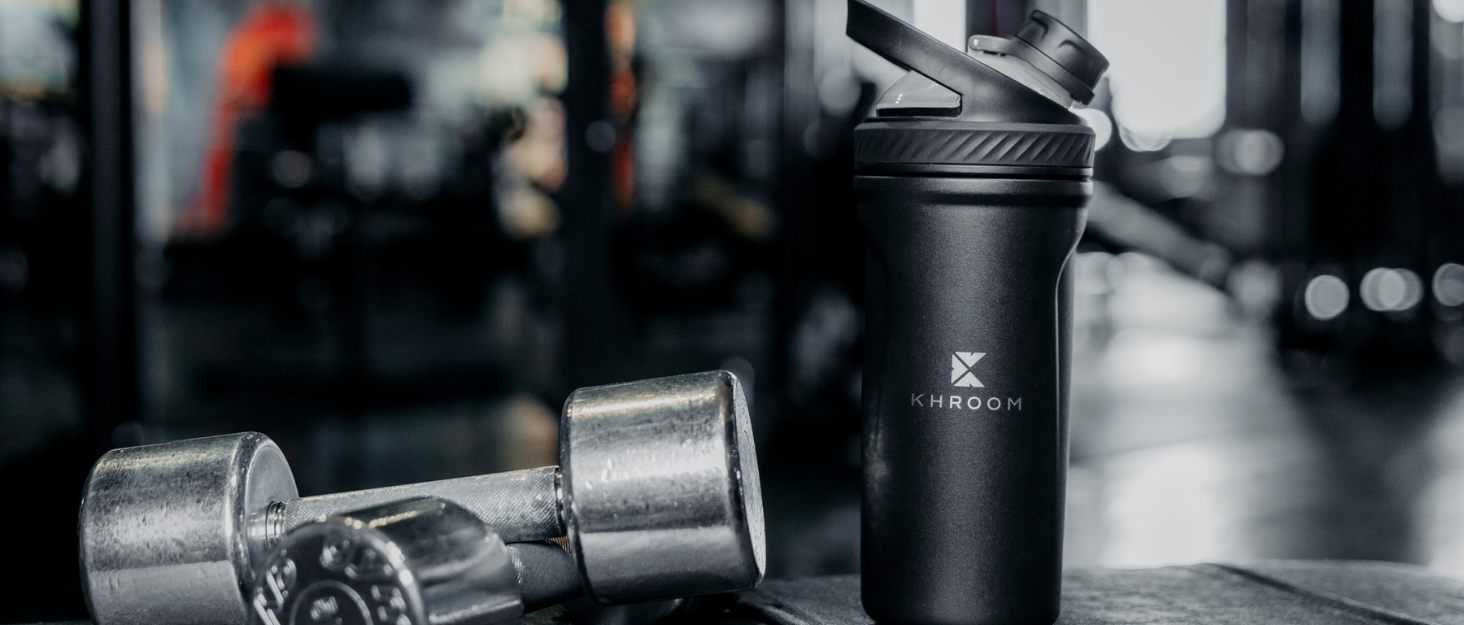 Фляга для води Khroom Edelstahl 1.3L та 2.2L: нержавіюча сталь, для спорту, без BPA, 2 літри, зелено-чорна