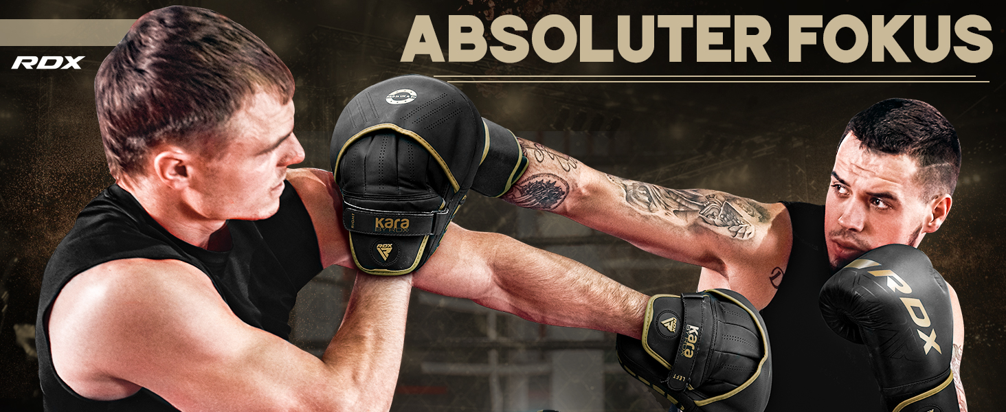 Боксерські рукавиці RDX Maya Hide, чорні та рожеві: для боксу, кікбоксингу, муай-тай, карате, тхеквондо. Рукавиці для тренувань, ударні подушки