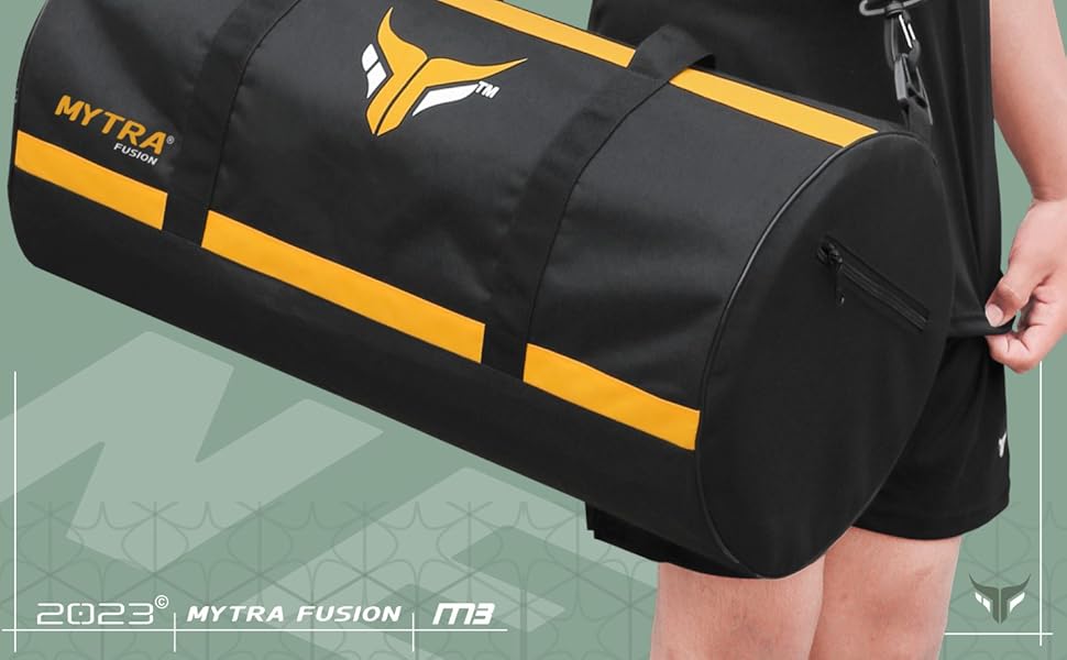 Спортивна сумка Mytra Fusion - Тренувальна сумка з регульованим плечовим ременем Спортивна сумка для чоловіків та жінок Дорожня, Вихідні, Спортивна сумка (Чорна/Зелена)