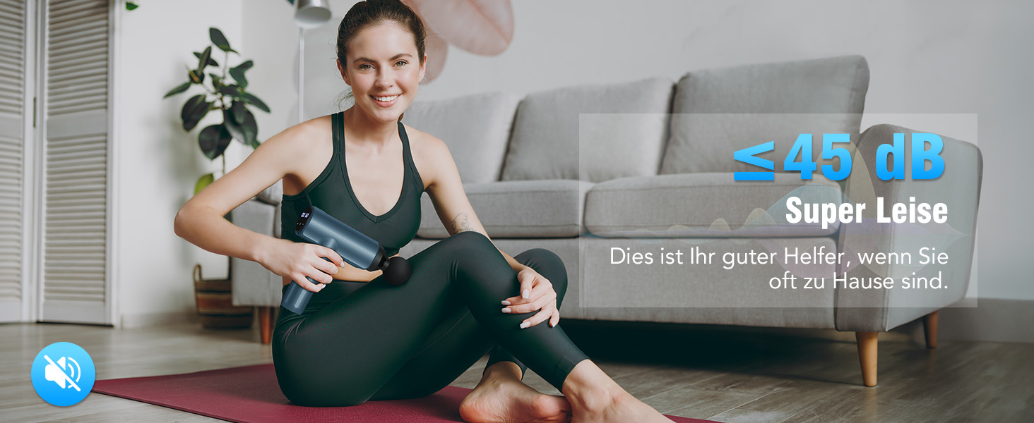 Масажер Lefity з 30 швидкостями та 6 насадками: для шиї, плечей, спини. Зелений (Темно-синій)