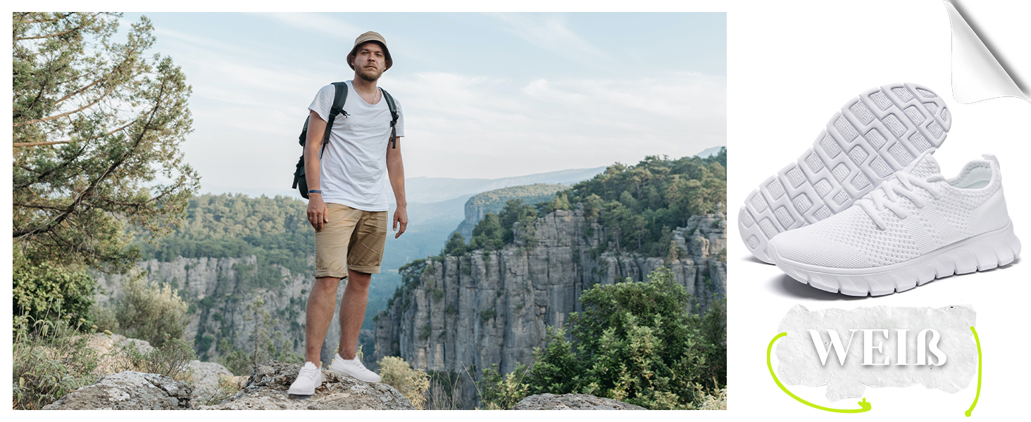 Чоловічі кросівки Damyuan: спортивні, для бігу, туризму, тенісу та фітнесу, розмір 43 EU, чорний колір