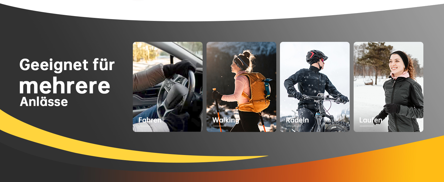 Терморукавички чоловічі та жіночі: для їзди на велосипеді, спорту, бігу, катання на лижах, піших прогулянок, мотоцикла. Чорний колір, модель ST-02