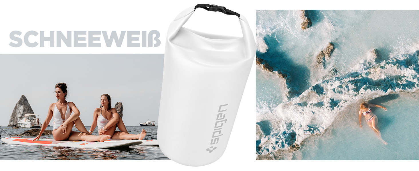 Водонепроникний мішок Spigen Aqua Shield 30L: Сумка для плавання, кемпінгу та водних видів спорту
