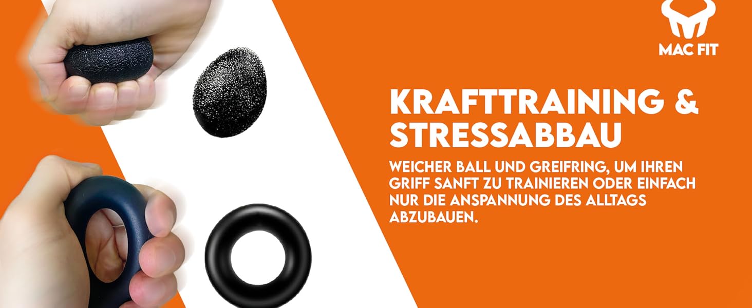 MAC FIT Handtrainer з регулюванням ваги 5-60 кг – для зміцнення рук, пальців, передпліччя. Підходить для реабілітації, альпінізму, силових тренувань, зняття стресу