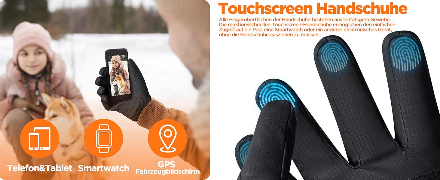 Зимові рукавички Rivmount RG802 Black: водонепроникні, теплі, для катання на лижах, велосипеді, мотоциклі та повсякденного використання