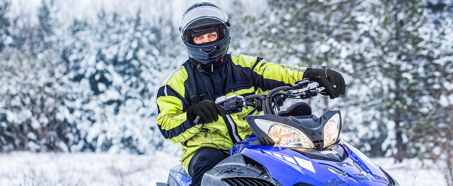 Зимові рукавички HIKENTURE Водонепроникні, велосипедні рукавички для чоловіків та жінок з Polarflausch, теплі та вітронепроникні рукавички з підтримкою сенсорного екрану, антиковзкі рукавички для катання на лижах, бігу та активного відпочинку на відкритому повітрі