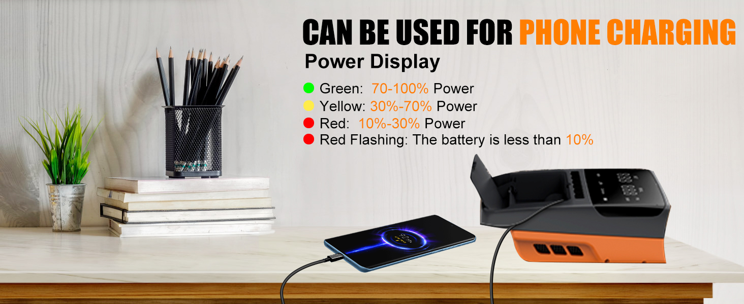 Електрична SUP-насос 13500mAh SUP Pumpe: 20 PSI, 12V DC, Автоматичне вимкнення, 6 насадок для SUP-дошок, матраців, каяків та човнів (Оранжевий)