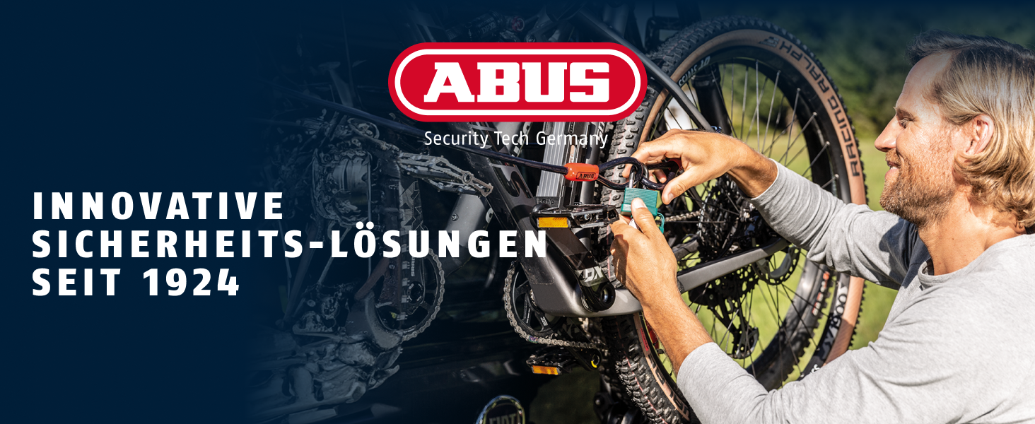 Складаний велосипедний замок ABUS Bordo Granit 6500K з тримачем, 120 см, чорний, рівень безпеки 15, циліндр XPlus