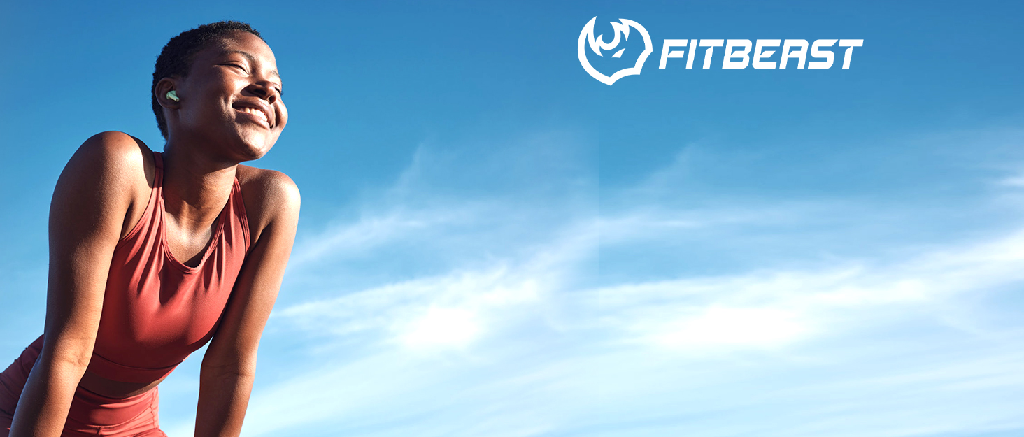 FitBeast Тренажер для рук та пальців, набір 5 шт. - регульований тренажер, тренажер для пальців, підтримка зап'ястя, кільце для тренувань та зняття стресу, чорний