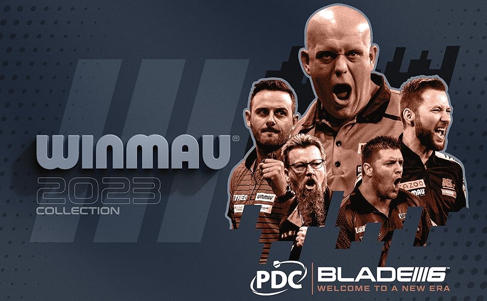 Набір дротиків WINMAU MvG Trilogy сталевий наконечник 24г з польотами