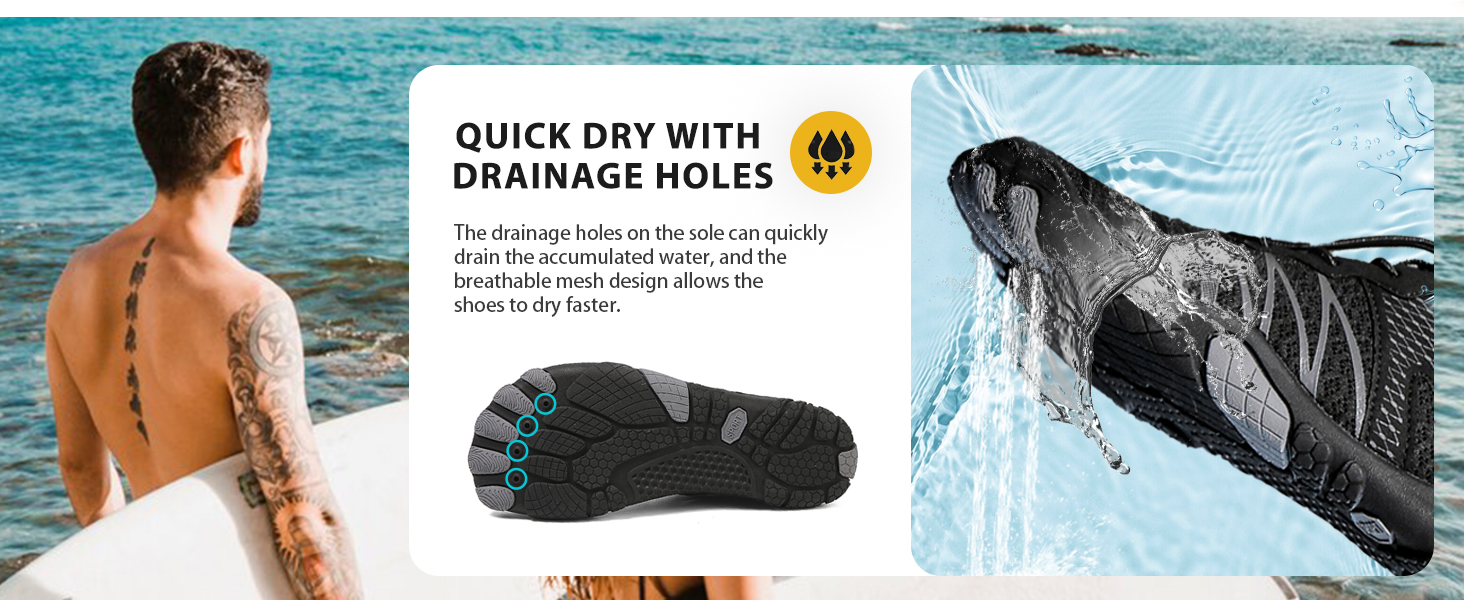 Чоловічі та жіночі аквашузи Barfußschuhe, швидковисихаючі, для плавання, пляжу та фітнесу, розмір 36-47, колір хакі