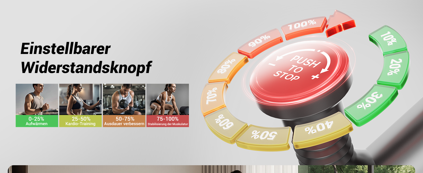 Фітнес-тренажер CURSOR Heimtrainer для дому: велотренажер, тихий, з регульованим опором, LCD-дисплеєм, для кардіотренувань, чорний