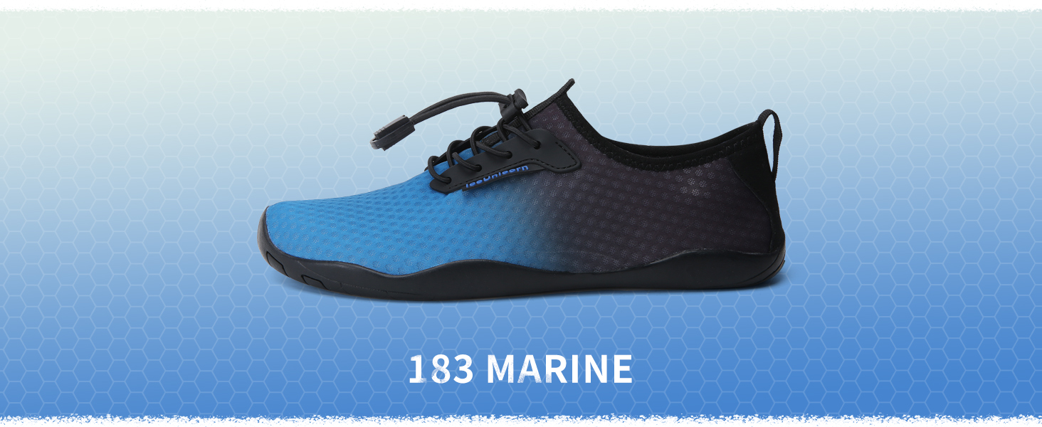 Чоботи для плавання IceUnicorn: унісекс, чорно-сині, 45 EU