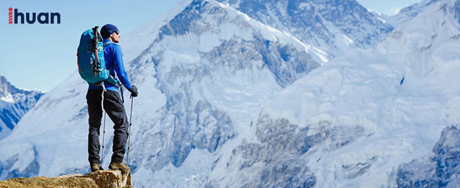 Зимові рукавички для катання на лижах та велосипеді, водонепроникні, теплі, чорні, для чоловіків та жінок