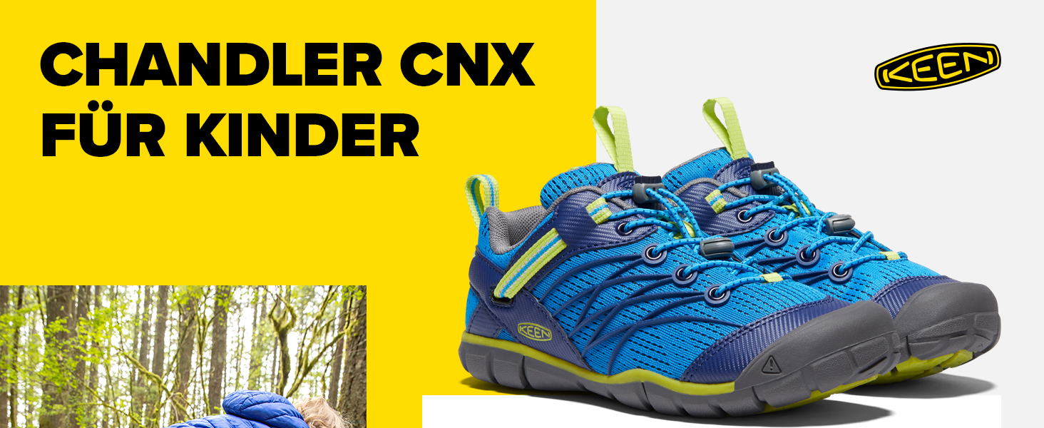 KEEN Chandler Cnx - Трекінгові півчеревики для дітей, Brilliant Blue Blue Depths