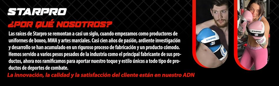 Боксерські рукавички Starpro T20 для жорстких ударів та швидкого нокауту - чоловічі та жіночі, 8oz, Solarblau