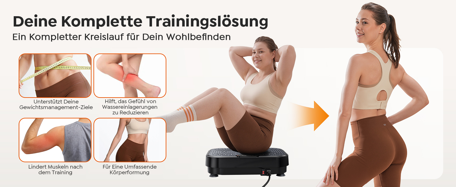 Платформа вібраційна Burever 150W з пультом, 99 рівнів інтенсивності, 5 програм, для масажу ніг, тренувань та формування м'язів