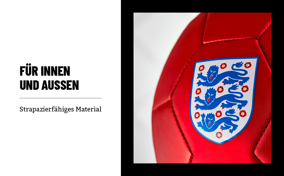 Футбольний м'яч Mitre England Official 5 – Біло-червоний, Розмір 5