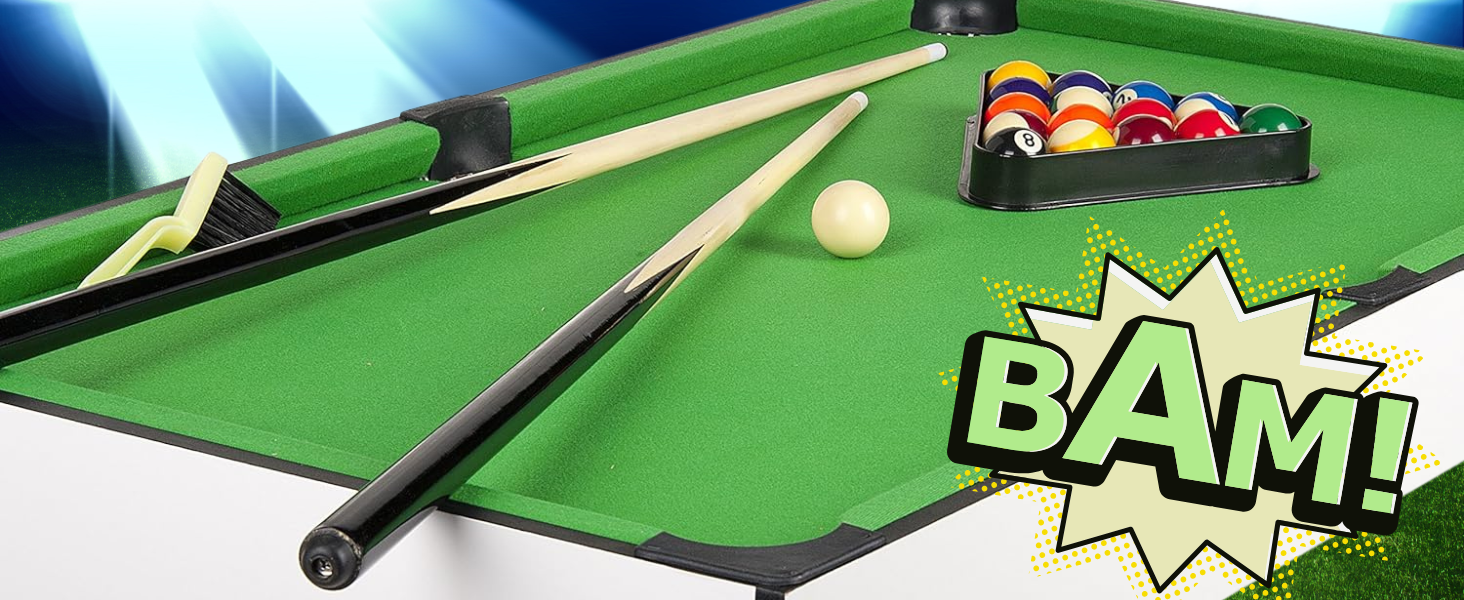 Leomark Multigame дерев'яний ігровий стіл 4в1 - пінг-понг, більярд, хокей, футбол. З аксесуарами, від 8 років