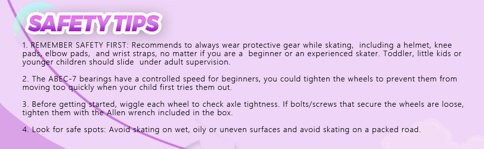 Дитячі ролики для катання в приміщенні та на вулиці, з підсвічуванням коліс, для дівчаток та хлопчиків, розмір S, чорно-фіолетові