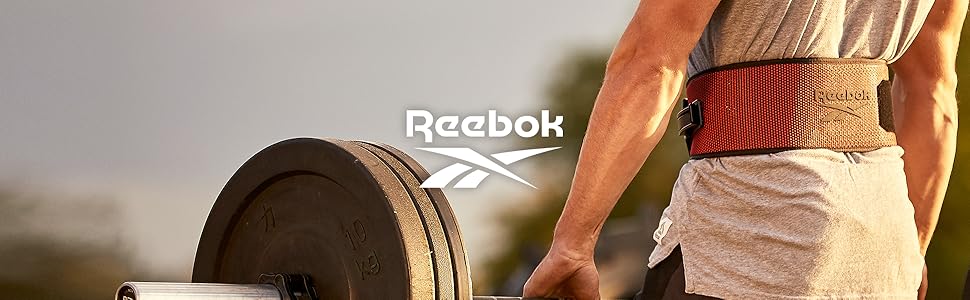 Пояс для пауерліфтингу Reebok Flexweave - червоний, XXL