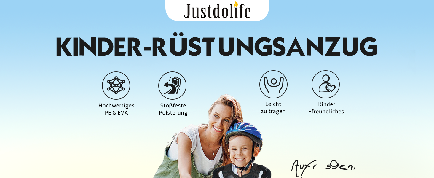 JUSTDOLIFE Мотозахисна куртка для дітей з наколінниками, налокітниками та захистом грудей, мотоциклетна броня для мотоспорту, гонок, активного відпочинку, розміри 4-14 років