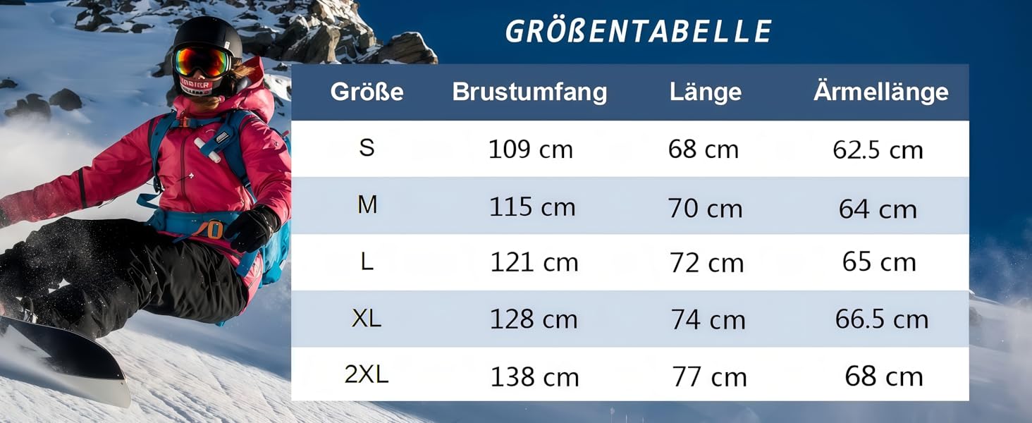 Зимова куртка KEFITEVD для жінок, тепла з підкладкою фліс, перехідна куртка, товста сноубордична куртка з капюшоном та кишенями на блискавці, вітронепроникна, світло-блакитна