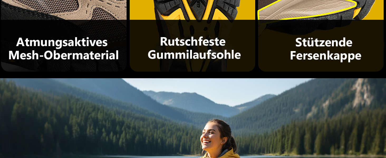 Жіночі водонепроникні трекінгові черевики CC-Los, розмір 36-42, коричневі