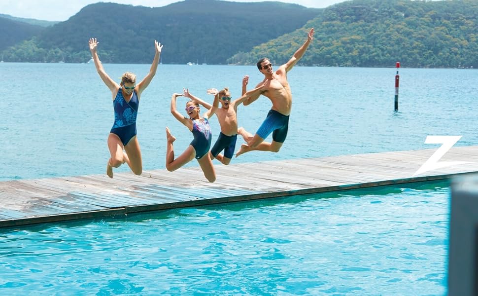 Ласти для плавання Zoggs Energy з сітчастою сумкою (багато кольорів)