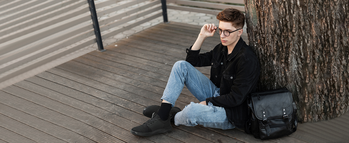 Чоловічі Slip-On кросівки: дихаючі, з шнурівкою, для ходьби, фітнесу, спорту, відпочинку та бізнесу. Розмір 43.5 EU, блакитні