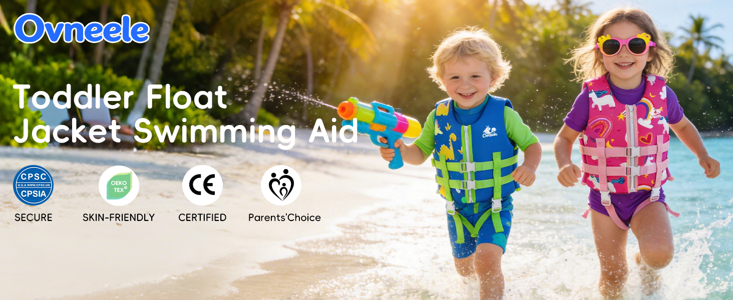 Дитячий рятувальний жилет Kinder Float Jacket рожевий, 19-30 кг, 3-6 років