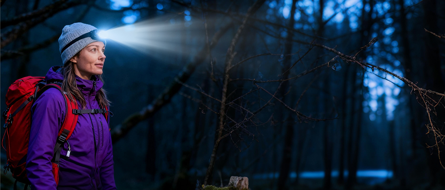 Налобний ліхтар LED, 2 шт. - перезарядна суперяскрава модель з 5 режимами, біле та червоне світло, IPX4 вологостійкий, регульований кут 60° для бігу/кемпінгу/дорослих