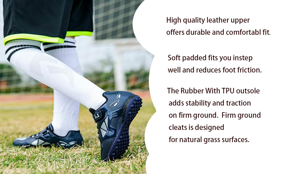 Дитячі футбольні бутси унісекс, легкі, з антиковзаючою підошвою, для тренувань на штучному газоні, розмір 30-39 (EU), блакитні