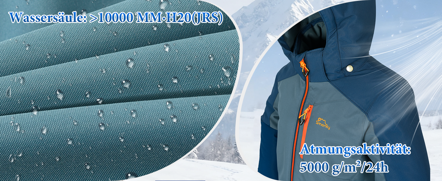 SNOWER Дитячий зимовий комбінезон для хлопчика з капюшоном, гірськолижний костюм, теплий, кольоровий зелений (10-12 років, індиго)