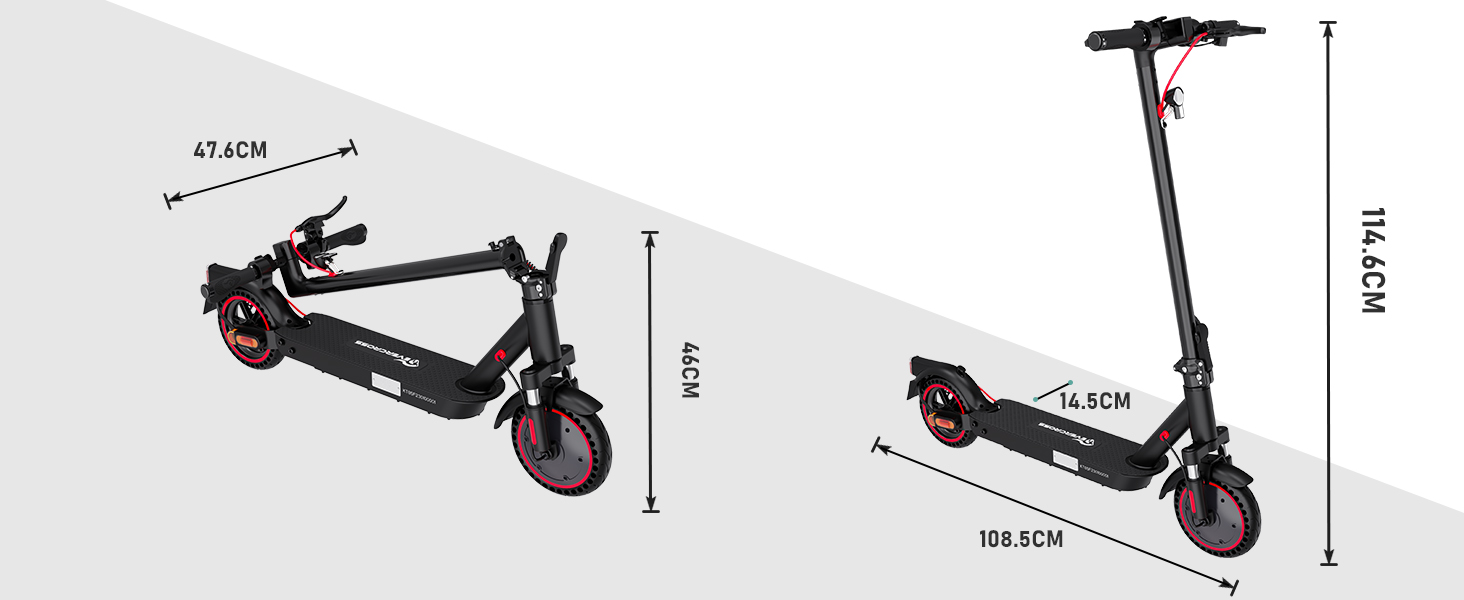 Електросамокат EVERCROSS EV85F, 400 Вт, 7.8 Ач, 15 кг, 120 кг макс, додаток