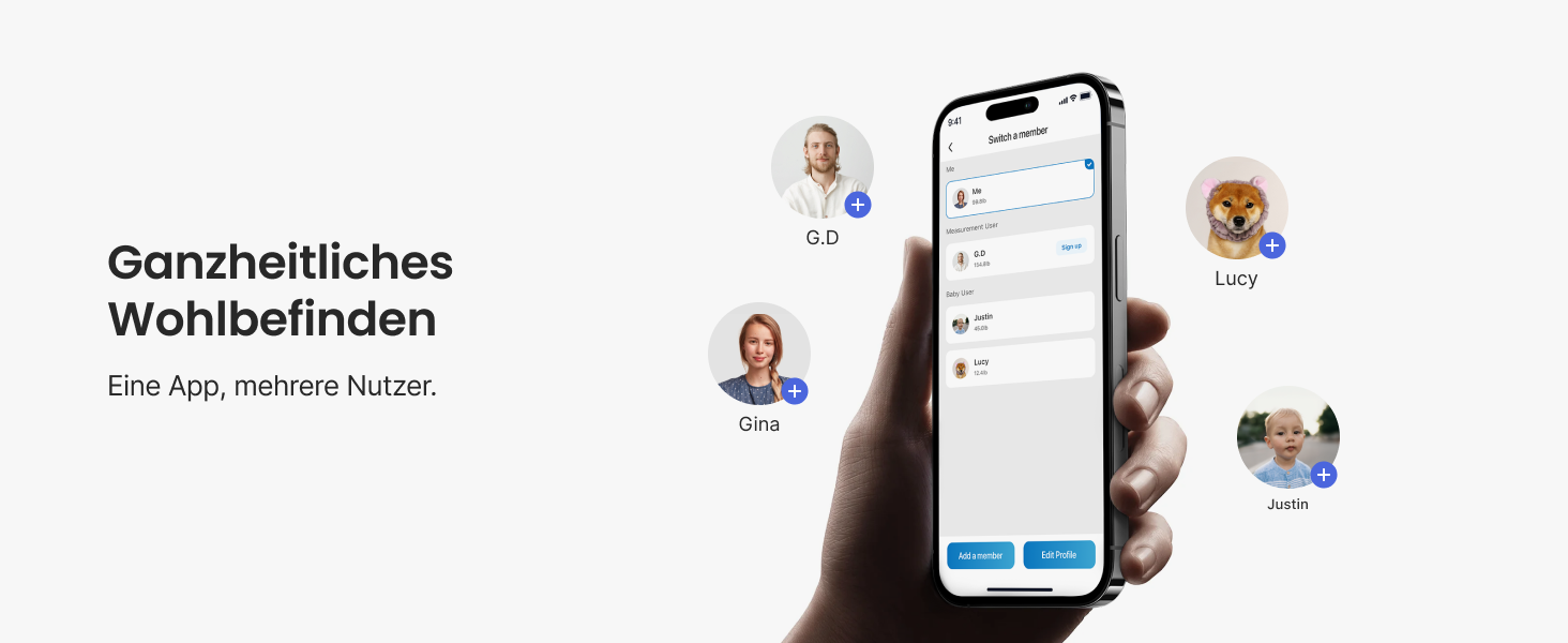 Інтелектуальна вага RENPHO з BMI та аналізом складу тіла: жир, м'язова маса, 18 показників, Wi-Fi, Bluetooth, перезаряджувана, Elis Evo