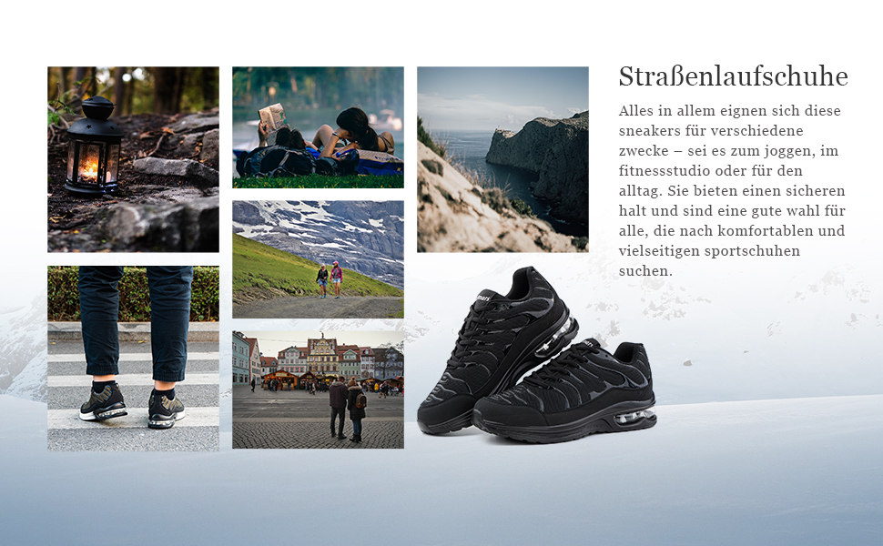 Кросівки для бігу Hitmars: чоловічі та жіночі, спортивні, тенісні, фітнес, бігові. Легкі, чорні, розміри EU 36-48