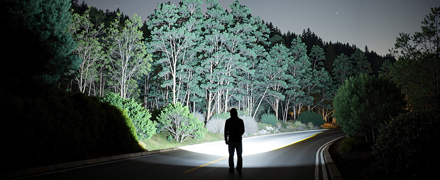 LED ліхтарик Gearlite: 6000 люмен, тактичний, з регулюванням фокусу, 3 режими, водонепроникний (IP65), для кемпінгу, риболовлі, надзвичайних ситуацій та піших прогулянок