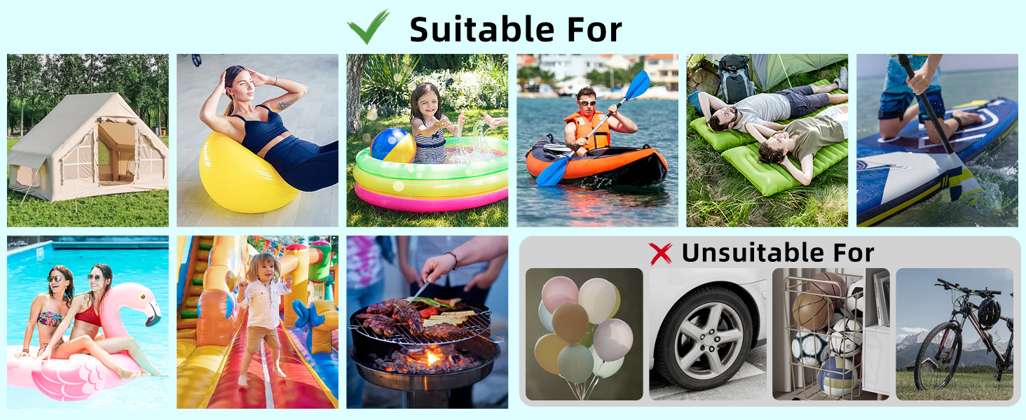 Електрична SUP-насос PELLOR 22 PSI з акумулятором: для надувних SUP-дошок, каяків, човнів та наметів