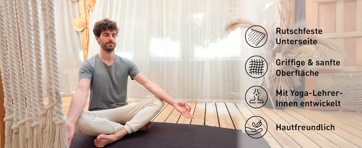 Рушник для йоги Fit-Flip з мікрофібри – нековзний, швидковисихаючий – для килимка для йоги – ідеальний як підкладка для спортивного килимка, фітнесу, пілатесу (185 x 63 см, Raspberry)