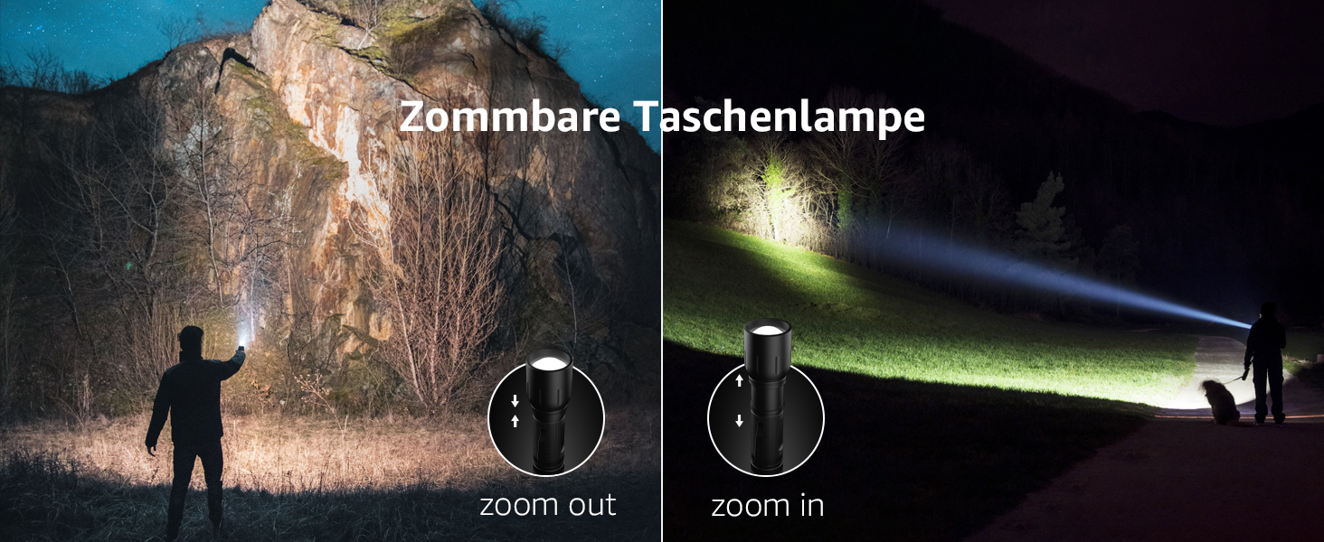 LED ліхтар Lepro LE000 - надзвичайно яскравий, 5 режимів, водонепроникний, для кемпінгу, туризму, риболовлі, подарунок